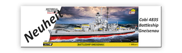 Cobi 4835 - Battleship Gneisenau