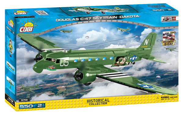 Cobi 5701 - Douglas C-47 Skytrain (Dakota) D-Day Edition