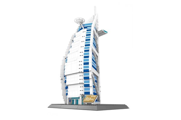 Wange Architecture 5220 - The Burj Al Arab Hotel of Dubai
