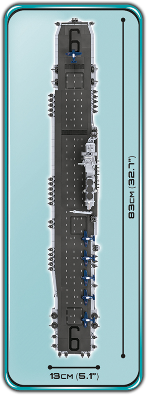 Cobi 4815 - USS Enterprise  (CV-6)