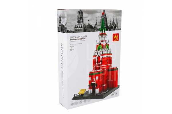 Wange Architecture 5219 - The Spasskaya Tower of Moscow Kremlin