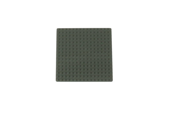 Wange 8802 - Grundplatte / Baseplate 16x16 Noppen - Dunkelgrau