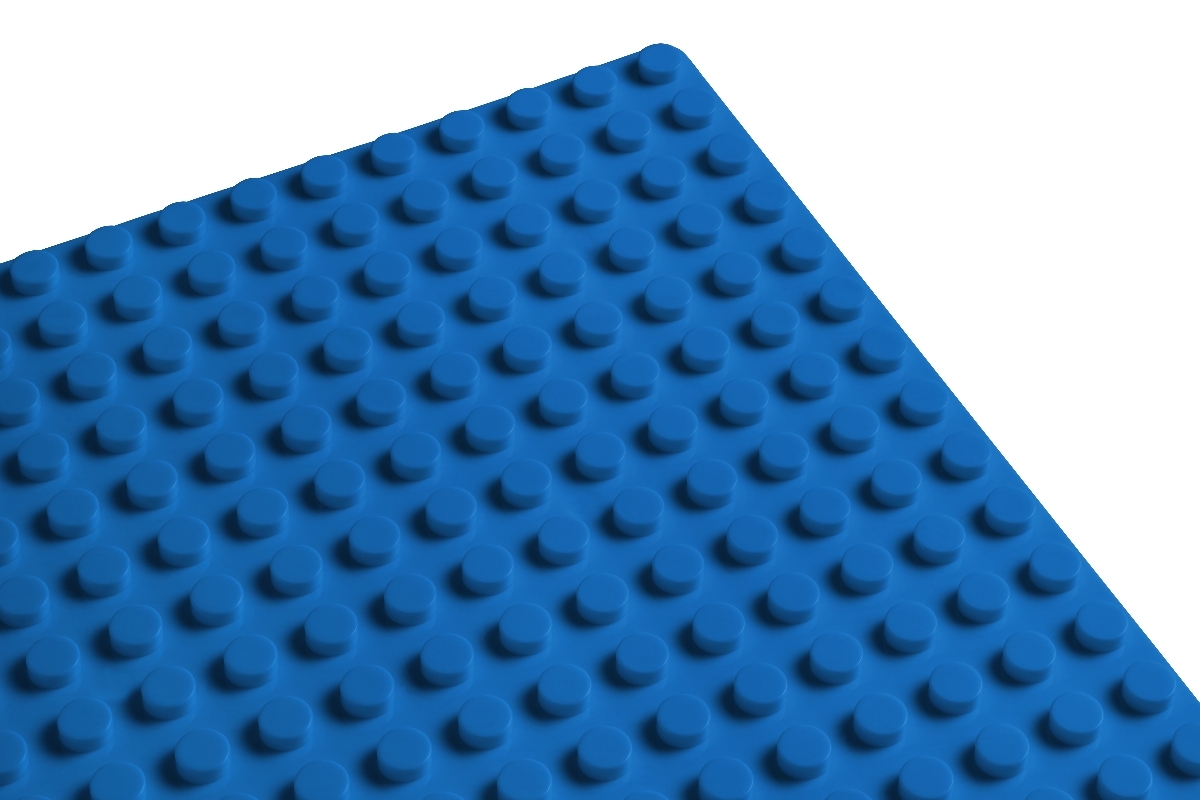 Grundbauplatte 32X32 Noppen Blau Blue NEU Wange 8806 Base 25,5cm x 25,5cm 