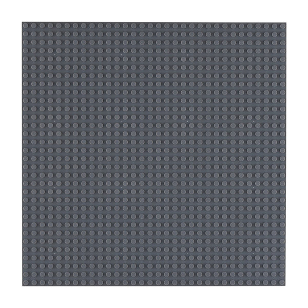 Open Bricks OB-P32DG - Stackable Baseplate 32 x 32 Noppen - Dark Grey