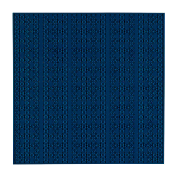 Open Bricks OB-P32EB - Stackable Baseplate 32 x 32 Noppen - Ocean Blue