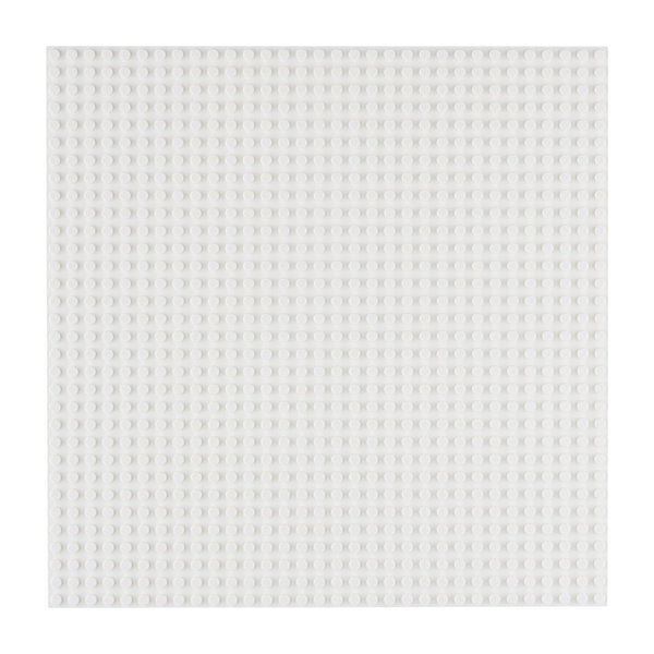 Open Bricks OB-P32WH - Stackable Baseplate 32 x 32 Noppen - White