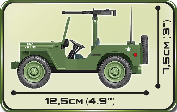 Cobi 2399 -  Willys MB 1/4 Ton 4x4