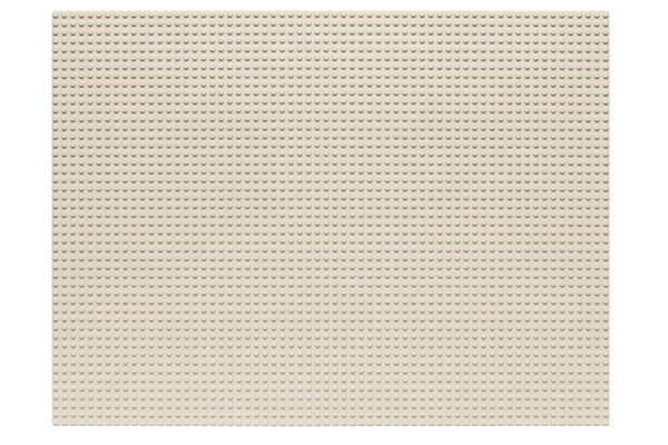 Wange 8807 - Grundplatte / Baseplate 48 x 64 Noppen - Weiß