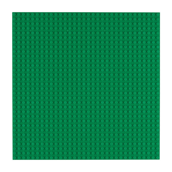 Open Bricks OB-P32DG - Stackable Baseplate 32 x 32 Noppen - Green