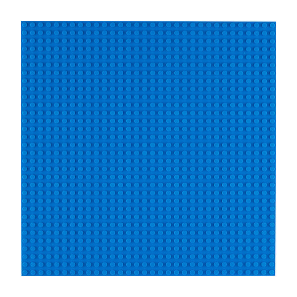 Open Bricks OB-P32BL - Stackable Baseplate 32 x 32 Noppen - Blue