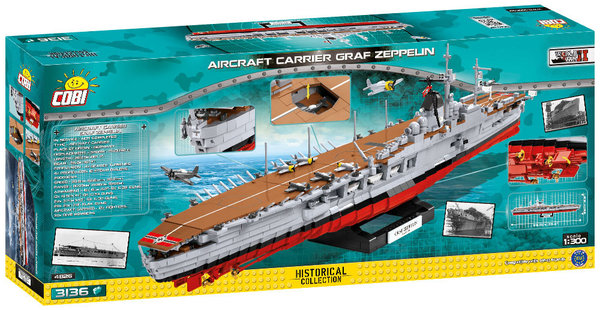 Cobi 4826 - Aircraft Carrier Graf Zeppelin