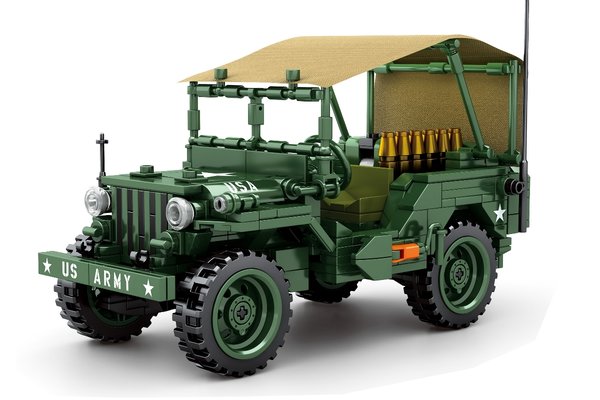 Sembo 705805 - Militär Jeep der Vereinigten Staaten