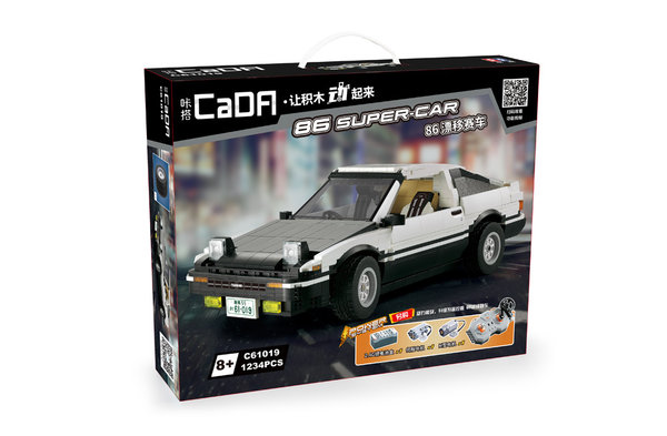 CaDA C61019W- Toyota AE86 Super Car