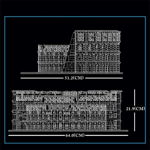 Mould King 22002 - Colosseum