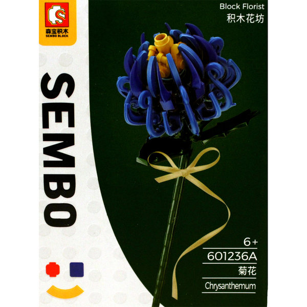 Sembo 601236A -  Chrysantheme - Blau