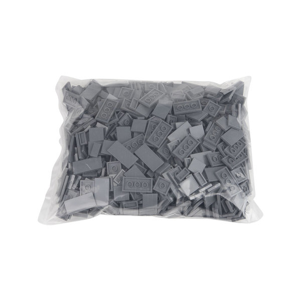 Q-Bricks Tiles Fliesen 1000 Stück - Farbe: Staubgrau