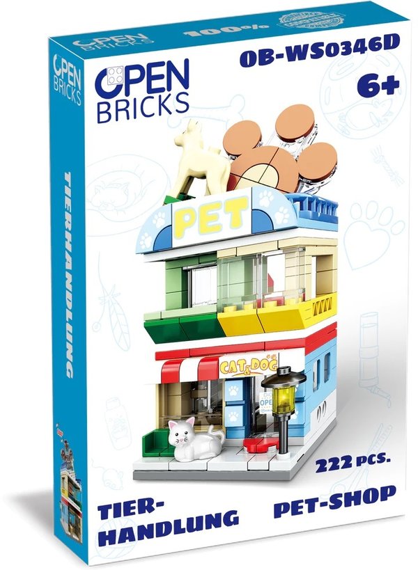 Open Bricks OB-WS0346D - Tierhandlung