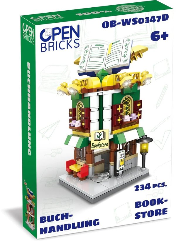 Open Bricks OB-WS0347D - Buchladen